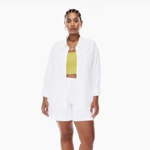 NWT Aritzia Wilfred Relaxed Button Down